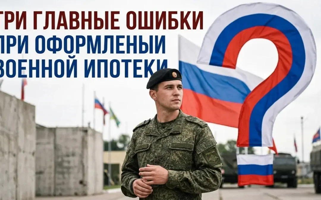 3 главные ошибки при оформлении военной ипотеки — разбор эксперта