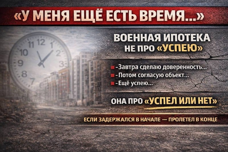 Почему срываются сделки по военной ипотеке